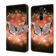 For Xiaomi Redmi Note 8 Pro Crystal 3D Shockproof Protective Leather Phone Case(Crystal Butterfly) - free shipping - PMC TechLife - Order now!