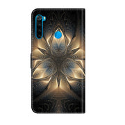 For Xiaomi Redmi Note 8T Crystal 3D Shockproof Protective Leather Phone Case(Luminous Building)