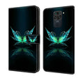 For Xiaomi Redmi Note 9 Crystal 3D Shockproof Protective Leather Phone Case(Reflection Dutterfly) - free shipping - PMC TechLife - Order now!