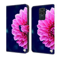 For Xiaomi Redmi Note 9 Crystal 3D Shockproof Protective Leather Phone Case(Pink Petals) - free shipping - PMC TechLife - Order now!
