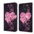 For Xiaomi Redmi Note 9 Crystal 3D Shockproof Protective Leather Phone Case(Lace Love) - free shipping - PMC TechLife - Order now!