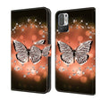 For Xiaomi Redmi Note 10 5G Crystal 3D Shockproof Protective Leather Phone Case(Crystal Butterfly) - free shipping - PMC TechLife - Order now!