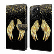For Xiaomi Redmi Note 12 Pro Global Crystal 3D Shockproof Protective Leather Phone Case(Golden Wings) - free shipping - PMC TechLife - Order now!