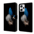 For Xiaomi Redmi Note 12 Pro+ Crystal 3D Shockproof Protective Leather Phone Case(Two Branches) - free shipping - PMC TechLife - Order now!