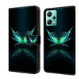 For Xiaomi Redmi Note 12 5G Global / Poco X5 Crystal 3D Shockproof Protective Leather Phone Case(Reflection Dutterfly) - free shipping - PMC TechLife - Order now!