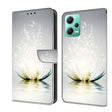 For Xiaomi Redmi Note 12 5G Global / Poco X5 Crystal 3D Shockproof Protective Leather Phone Case(Light Lotus) - free shipping - PMC TechLife - Order now!
