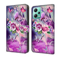 For Xiaomi Redmi Note 12 5G Global / Poco X5 Crystal 3D Shockproof Protective Leather Phone Case(Butterfly) - free shipping - PMC TechLife - Order now!
