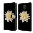 For Xiaomi Redmi Note 9 Pro Crystal 3D Shockproof Protective Leather Phone Case(White Flower) - free shipping - PMC TechLife - Order now!