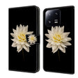 For Xiaomi 13 Pro Crystal 3D Shockproof Protective Leather Phone Case(White Flower) - free shipping - PMC TechLife - Order now!