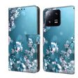 For Xiaomi 13 Pro Crystal 3D Shockproof Protective Leather Phone Case(Plum Flower) - free shipping - PMC TechLife - Order now!