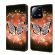 For Xiaomi 13 Pro Crystal 3D Shockproof Protective Leather Phone Case(Crystal Butterfly) - free shipping - PMC TechLife - Order now!