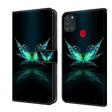 For Samsung Galaxy A21s Crystal 3D Shockproof Protective Leather Phone Case(Reflection Dutterfly) - free shipping - PMC TechLife - Order now!