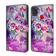 For Samsung Galaxy A21s Crystal 3D Shockproof Protective Leather Phone Case(Butterfly) - free shipping - PMC TechLife - Order now!