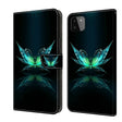 For Samsung Galaxy A22 5G Crystal 3D Shockproof Protective Leather Phone Case(Reflection Dutterfly) - free shipping - PMC TechLife - Order now!