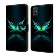 For Samsung Galaxy A51 4G Crystal 3D Shockproof Protective Leather Phone Case(Reflection Dutterfly) - free shipping - PMC TechLife - Order now!