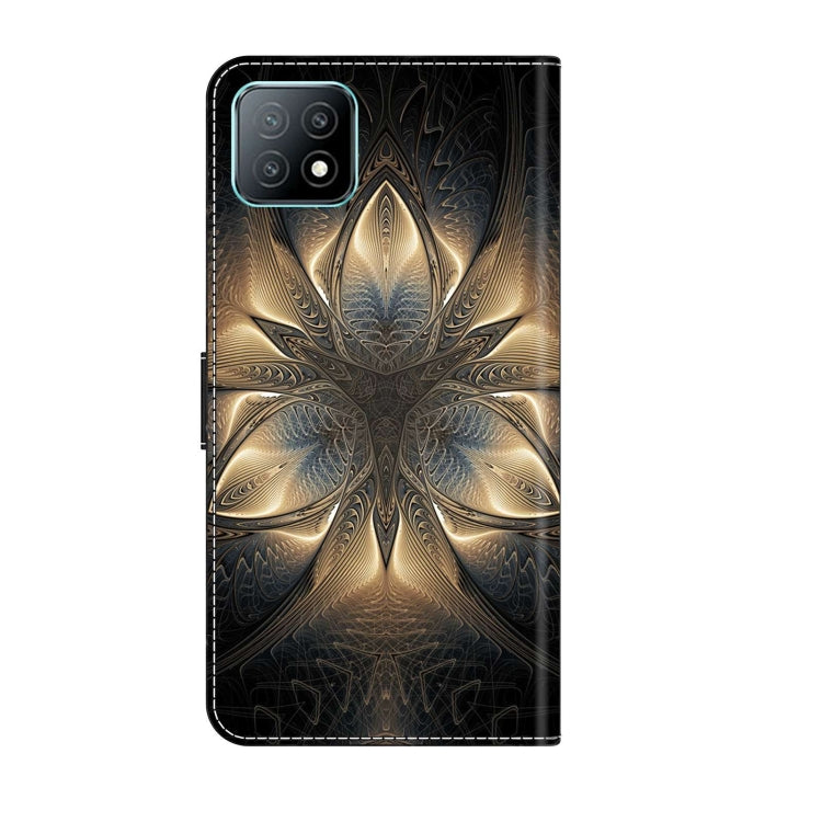 For Samsung Galaxy A53 Crystal 3D Shockproof Protective Leather Phone Case(Luminous Building)