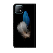 For Samsung Galaxy A53 Crystal 3D Shockproof Protective Leather Phone Case(Two Branches)