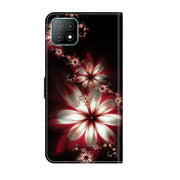 For Samsung Galaxy A53 Crystal 3D Shockproof Protective Leather Phone Case(Fantastic Flower)