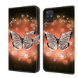 For Samsung Galaxy A71 4G Crystal 3D Shockproof Protective Leather Phone Case(Crystal Butterfly) - free shipping - PMC TechLife - Order now!