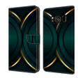For Samsung Galaxy S8 Crystal 3D Shockproof Protective Leather Phone Case(Gold Outline) - free shipping - PMC TechLife - Order now!