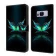 For Samsung Galaxy S8+ Crystal 3D Shockproof Protective Leather Phone Case(Reflection Dutterfly) - free shipping - PMC TechLife - Order now!