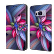 For Samsung Galaxy S8+ Crystal 3D Shockproof Protective Leather Phone Case(Colorful Flower) - free shipping - PMC TechLife - Order now!