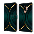 For Samsung Galaxy S9+ Crystal 3D Shockproof Protective Leather Phone Case(Gold Outline) - free shipping - PMC TechLife - Order now!