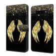 For Samsung Galaxy S10+ Crystal 3D Shockproof Protective Leather Phone Case(Golden Wings) - free shipping - PMC TechLife - Order now!