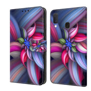 For Samsung Galaxy S10e Crystal 3D Shockproof Protective Leather Phone Case(Colorful Flower)
