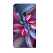 For Samsung Galaxy S10e Crystal 3D Shockproof Protective Leather Phone Case(Colorful Flower)