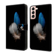 For Samsung Galaxy S21 Crystal 3D Shockproof Protective Leather Phone Case(Two Branches) - free shipping - PMC TechLife - Order now!