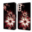 For Samsung Galaxy S21 Crystal 3D Shockproof Protective Leather Phone Case(Fantastic Flower) - free shipping - PMC TechLife - Order now!