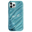 For iPhone 12 Pro Max Laser Sequin Waves TPU Phone Case(Blue) - free shipping - PMC TechLife - Order now!