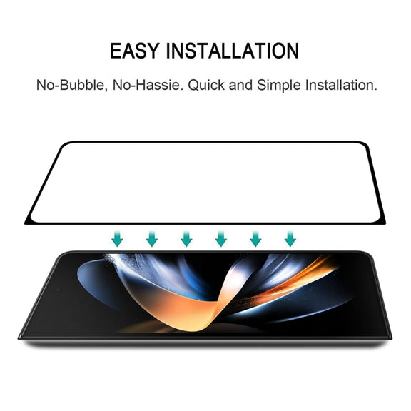 For Samsung Galaxy Z Fold5 Inner Screen Full Glue Full Cover Screen Protector Tempered Glass Film