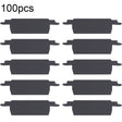For iPhone 14 100set Battery Black Adhesive Strip Sticker -  by PMC TechLife | Online Shopping South Africa | PMC TechLife