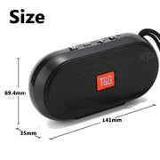 T&G TG179 Outdoor Multifunctional Wireless Bluetooth Speaker Support USB / TF / FM(Pink)