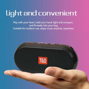 T&G TG179 Outdoor Multifunctional Wireless Bluetooth Speaker Support USB / TF / FM(Grey)