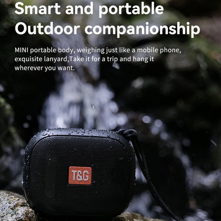 T&G TG-394 Outdoor TWS Wireless Bluetooth IPX7 Water-resistant Speaker(Red)