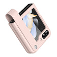 For Samsung Galaxy Z Flip5 Hand Strap Type Leather Phone Case(Pink) - free shipping - PMC TechLife - Order now!
