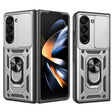 For Samsung Galaxy Z Fold5 Sliding Camera Cover Design TPU+PC Phone Case(Silver) - free shipping - PMC TechLife - Order now!