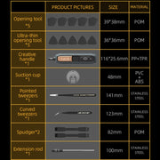 Jakemy JM-8192 186 in1 CR-V Precision Screwdriver Set