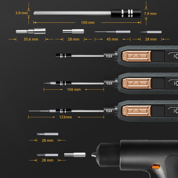 Jakemy JM-8192 186 in1 CR-V Precision Screwdriver Set