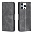 For iPhone 15 Pro Lambskin Texture Pure Color Flip Leather Phone Case(Black) - free shipping - PMC TechLife - Order now!
