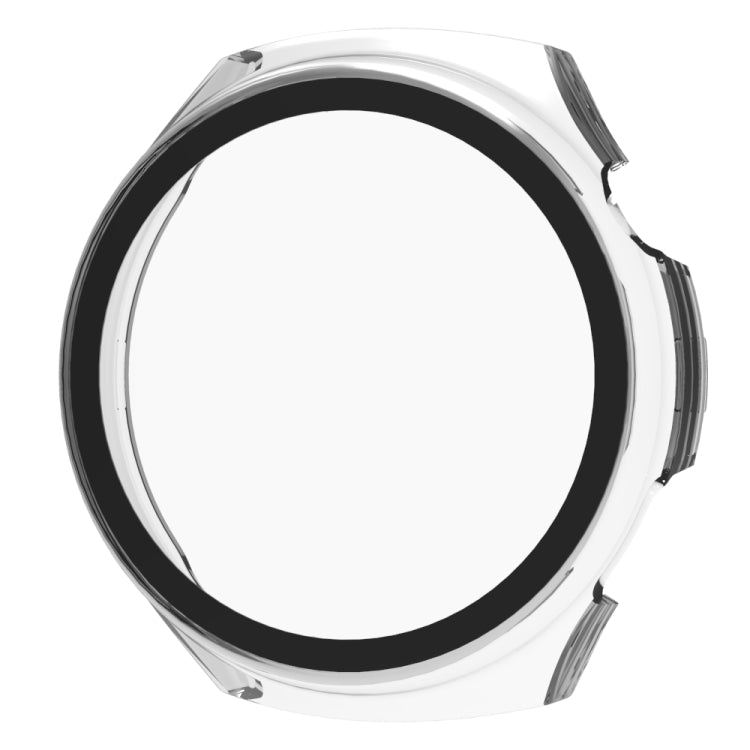 For Huawei Watch 4 Pro Tempered Film + PC Integrated Watch Protective Case(Transparent)