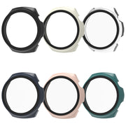 For Huawei Watch 4 Pro Tempered Film + PC Integrated Watch Protective Case(Transparent)