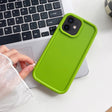 For iPhone 11 Shockproof Frame Frosted TPU Phone Case(Green) - free shipping - PMC TechLife - Order now!