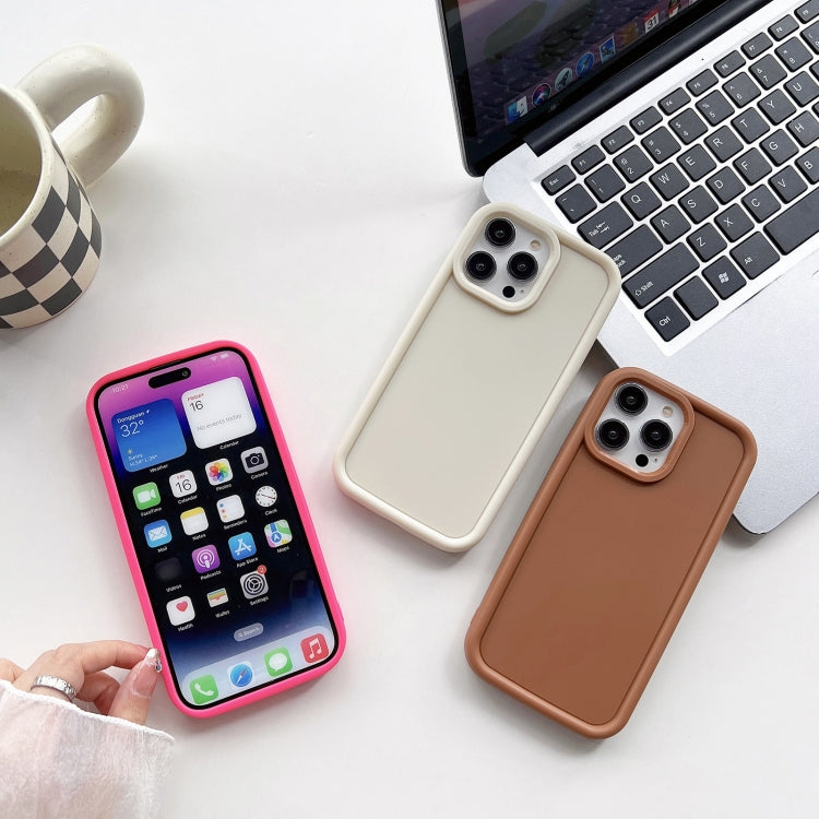 For iPhone 11 Shockproof Frame Frosted TPU Phone Case(Green)