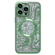 For iPhone 14 Pro Electroplated Circuit Board Pattern MagSafe Phone Case(Green) - free shipping - PMC TechLife - Order now!