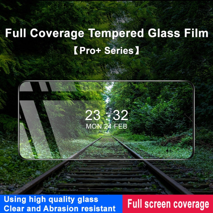 For Xiaomi Redmi Note 12S 4G imak 9H Surface Hardness Full Screen Tempered Glass Film Pro+ Series