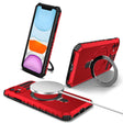 For iPhone 11 MagSafe Magnetic Holder Phone Case(Red) - free shipping - PMC TechLife - Order now!
